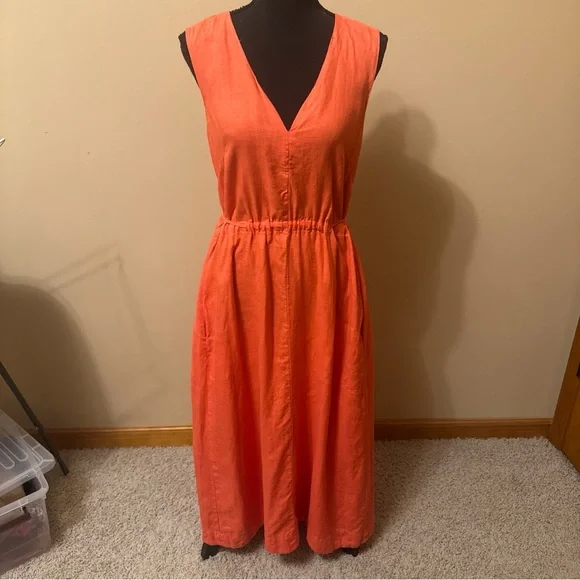 chinese dress ladies Tayla Linen Maxi Dress